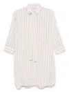 Mazzarelli Neutral  White Shirts In Neutral