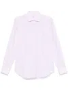 Mazzarelli Cotton Shirts In Pink