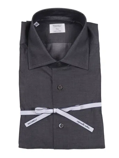 MAZZARELLI TWILL SLIM FIT SHIRT