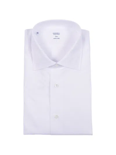 Mazzarelli White Slim-fit Shirt