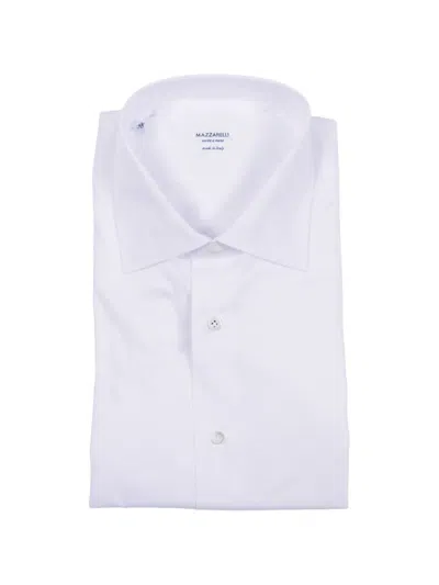Mazzarelli White Slim-fit Shirt