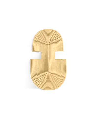 Mbare Abstract Wall Mask In Nude