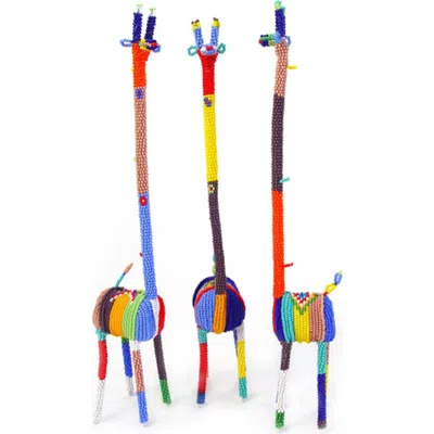 Mbare Beaded Giraffe In Misc