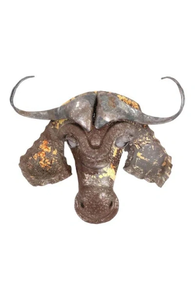 Mbare Buffalo Animal Mask In Multi