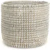 Mbare Catch-all Planter Basket Monochrome In White