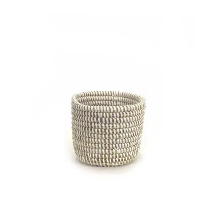 Mbare Catch-all / Planter Basket In Black