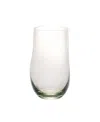 Mbare Dented Water Glass In Transparent