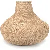 Mbare Garlic Basket In Natural/brown