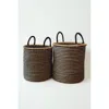 Mbare Handwoven Hamper In Brown