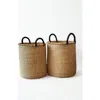 Mbare Handwoven Hamper In Brown