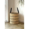 Mbare Horizontal Laundry Hamper In Black