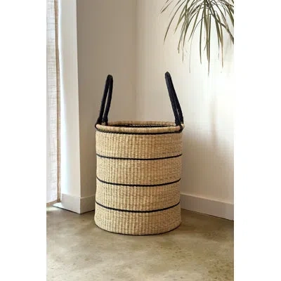 Mbare Horizontal Laundry Hamper In Black