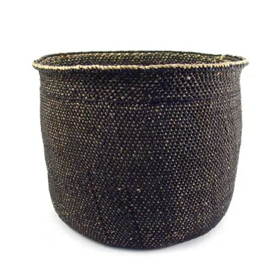 Mbare Iringa Basket In Light Black