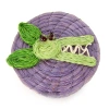 Mbare Lidded Basket Dumbo Elephant Pink In Crocodile