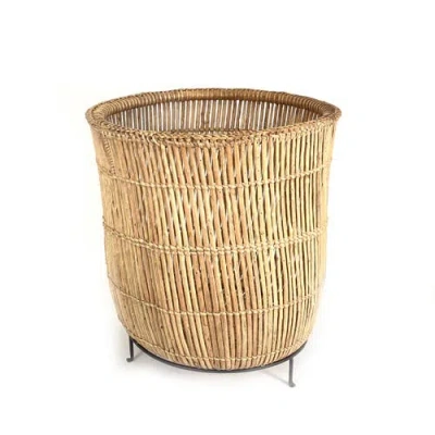 Mbare Lozi Fishtrap Basket In Natural