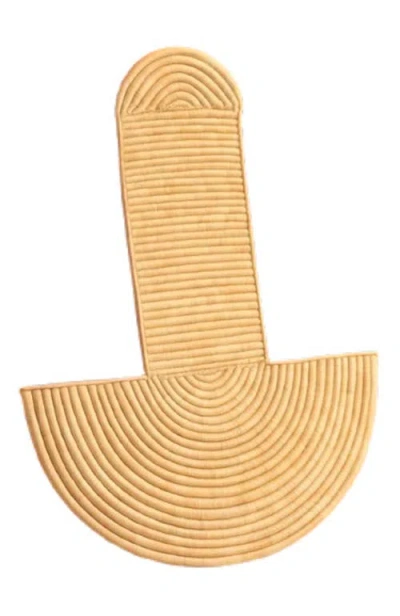 Mbare Natural Abstract Wall Mask In Neutral