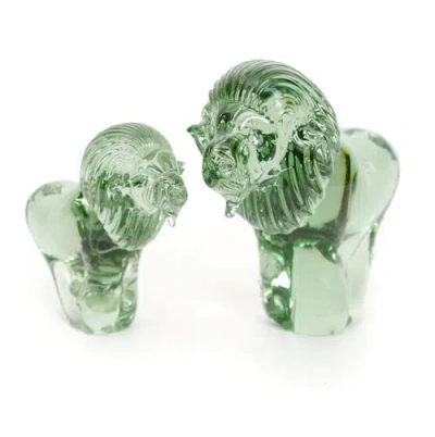 Mbare Recycled Glass Lion