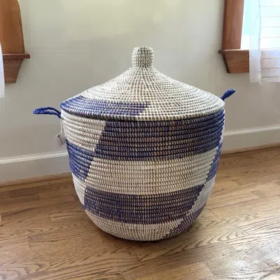 Mbare Senegalese  Box In Blue;white