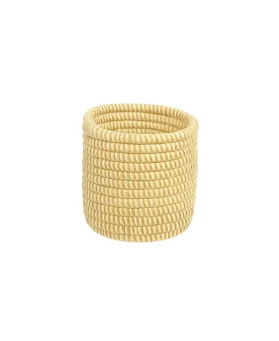 Mbare Succulent Planter Basket In Yellow