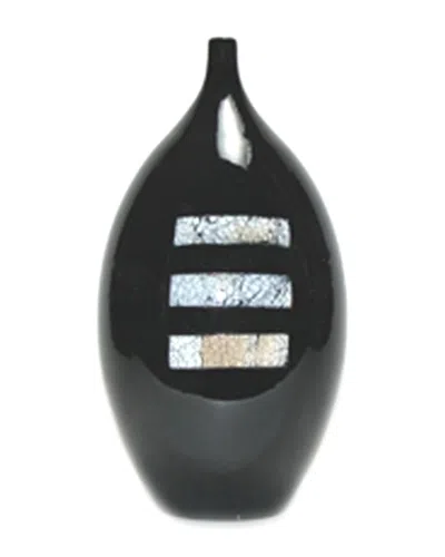 Mbi Home Decor Mbi Home Décor Black Pearl Ceramic Vase