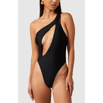 Mbm Swim Serenity One-piece Swimsuit In Black