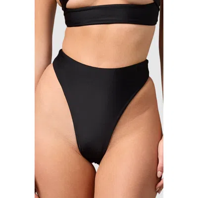 Mbm Swim Wish Bikini Bottom In Black