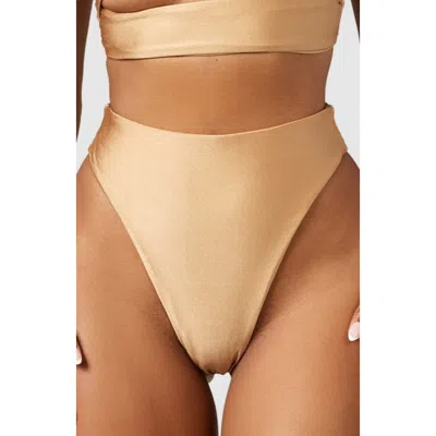 Mbm Swim Wish Bikini Bottom In Neutral