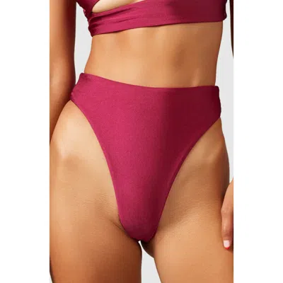 Mbm Swim Wish Bikini Bottom In Purple