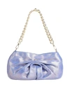 M★brc Woman Handbag Blue Size - Leather