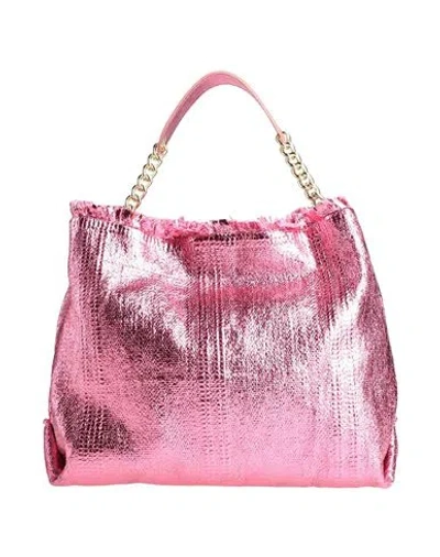M★brc Woman Handbag Fuchsia Size - Textile Fibers