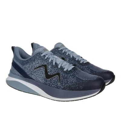 Mbt Men's Huracan-3000 Lace Up Shoes In Dusty Blue/blue Indigo In Multi