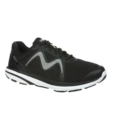 Mbt Men's Speed 2 Running Shoes In Black/grey In Multi