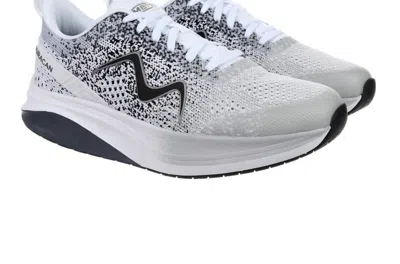 Mbt Women's Huracan-3000 Lace Up Shoes In White/grey In Multi