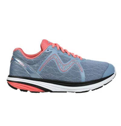 Mbt Women's Speed 2 Running Shoes In Grey/peach In Multi