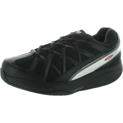 Mbt Womens Lace-up Running & Training Shoes In Black