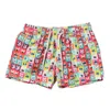 Mc 2 Saint Barth Boxer Swimsuit With Bulldog Print In Multicolor