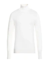 Mc George Man Turtleneck Ivory Size 44 Wool, Cashmere In White