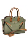 Mc Handbags Women's Angelica Vegan Leather Satchel Bag In Olive In Green