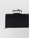 Mc Queen Decorative Knuckle Clutch Bag