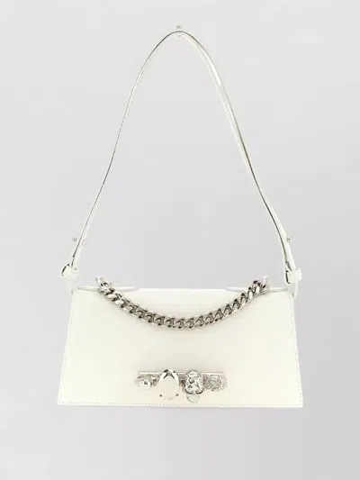 Mc Queen Jewelled Mini Shoulder Bag Chain Handle
