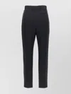 Mc Queen Tailored Slim Fit Trousers In Black