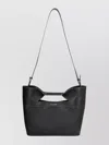 Mc Queen The Bow Calf Leather Cross-body Bag