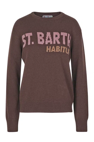 Mc2 Saint Barth - Maglia - 460996 - Chocolate In Animal Print