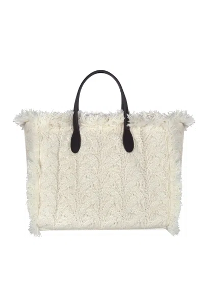 Mc2 Saint Barth - Medium Bag - 461009 - Cream In White