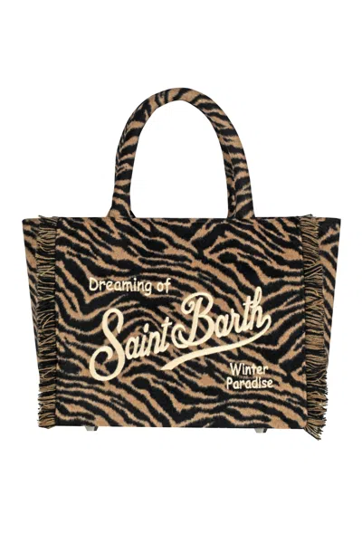 MC2 SAINT BARTH MC2 SAINT BARTH - MEDIUM BAG - 461060 - BLACK/HAZELNUT