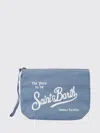 Mc2 Saint Barth Mini Bag  Woman Color Denim In Black
