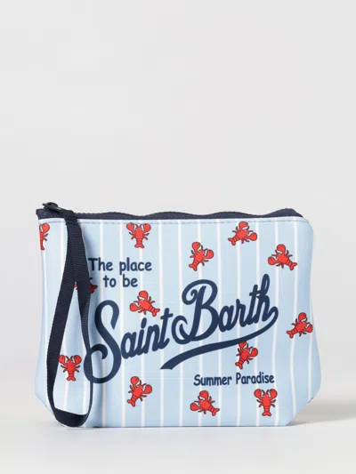 Mc2 Saint Barth Neoprene Aline Mc2 Pouch With Saint Barth Logo In Multi