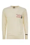 Mc2 Saint Barth A Capodanno Siamo Da Furstenberg Sweater In Wool And Cashmere Blend