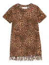 Mc2 Saint Barth Abbey Mini Dress In 褐色