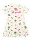 Mc2 Saint Barth Abbey-tutti Mare Summer Sketch 10 Emb In White